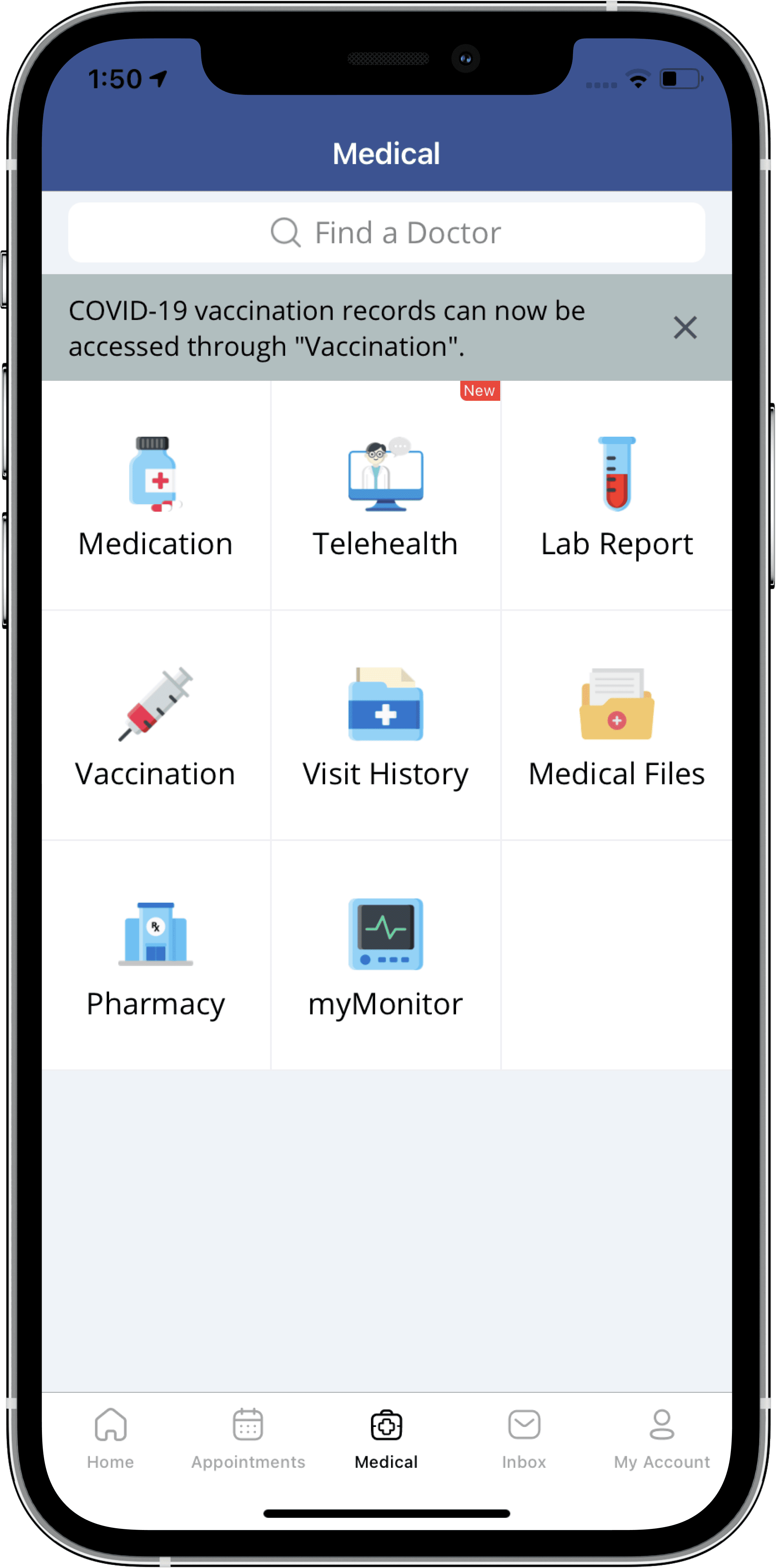 telehealth via iClinicHealth