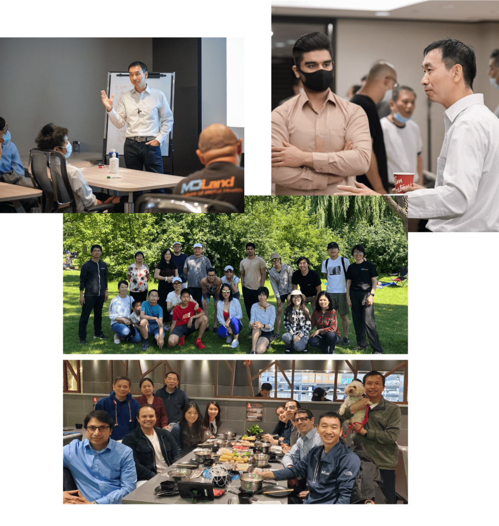 MDLand Team engaging in activities