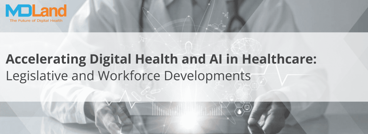 banner about accelerating digital health and ai in healthcare